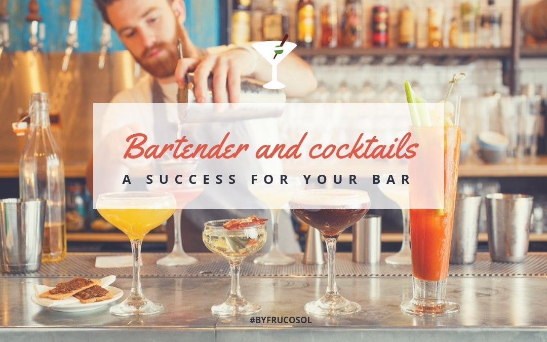 Bartender y coctelería, una mejor atención detrás de la barra.