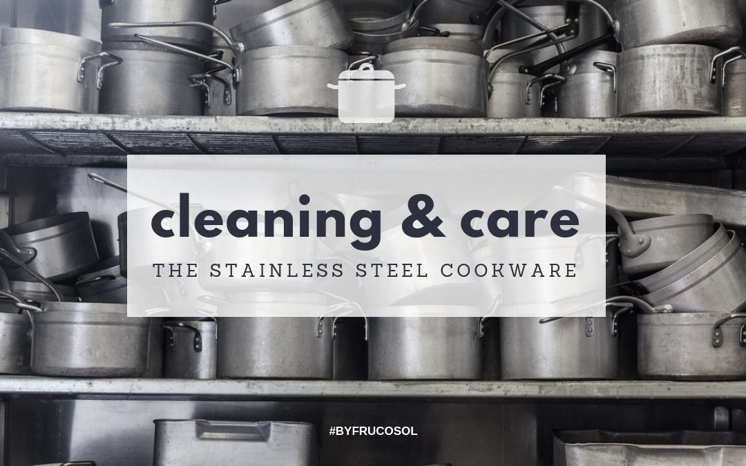 Como cuidar los utensilios de acero inoxidable de la cocina