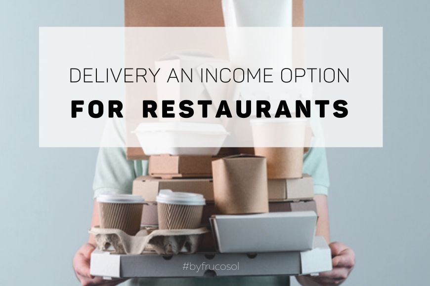 El Delivery una opción de ingresos para los restaurantes.