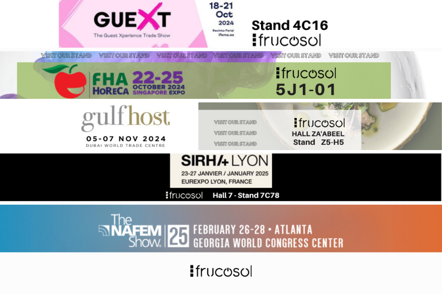 Próximas citas internacionales de Frucosol