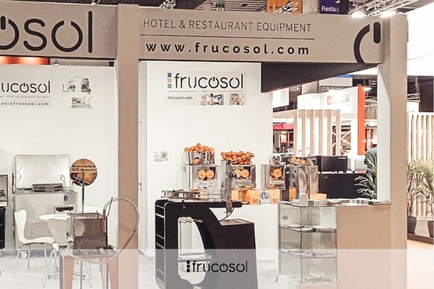 Frucosol expone en HOSTELCO 2022. Celebrada junto con Alimentaría encuentros de novedades para la hostelería.